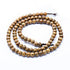 Wenge Wood Dyed Round Beads 6mm